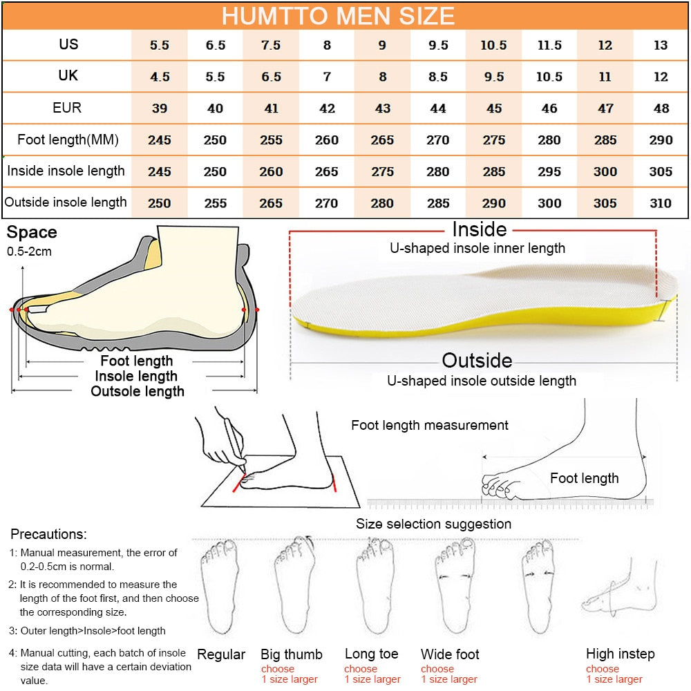 HUMTTO Breathable Sport Running Shoes Luxury Designer Casual Shoes Men Trail Sneakers for Men Gym Jogging Tenis Trainer Man