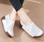 Summer Breathable Women Shoes Flat Platform Ladies Loafers Leather Wedge Female Sneakers Moccasins Slip on Casual Shoe Women