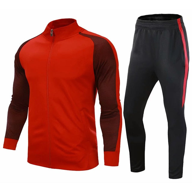 Men's soccer jerseys soccer tracksuit  Football  jerseys Boys training football shirt pants Soccer uniform kits